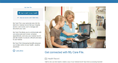 Desktop Screenshot of mycarefile.org